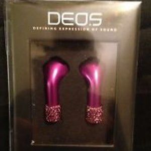 DEOS Apple headphone covers with Swarovski crystal elements